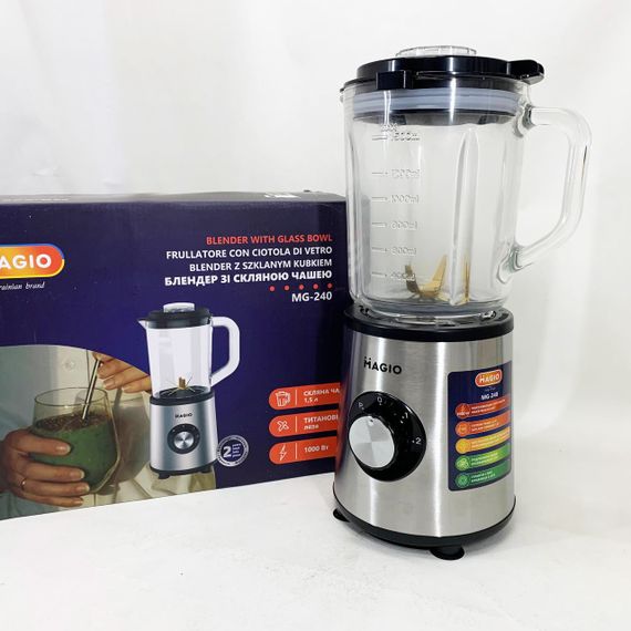 Ручной блендер шейкер MAGIO MG-240 1000 Вт, Блендер для дитячого пюре Електричний OV-14 | Зображення 9