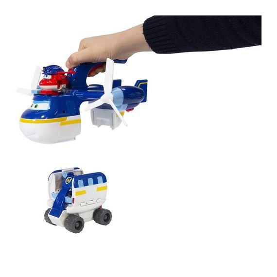 Ігровий набір Super Wings 2-in-1 Police Patroller 2в1 Поліцейський транспорт (EU740834) | Зображення 7