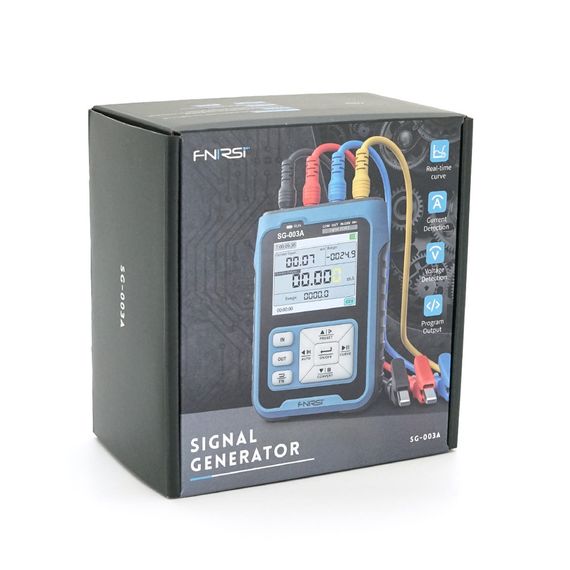 Генератор сигналу FNIRSI SG-003A, калібратор датчиків, 0-30В, 0-24мА, Box | Зображення 2