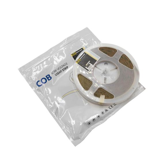 Світлодіодна LED стрічка PROLUM™ 24V COB 640LED IP20 Series "SG" Білий+Тепло-Білий (2700-6500K) | Зображення 8