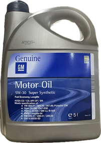 Моторна олива GM Super Synthetic 5W-30 5л.