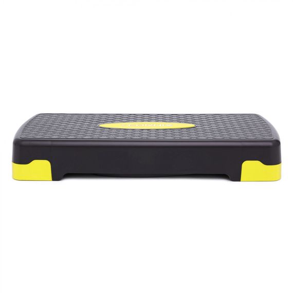 Степ-платформа 2-ступінчаста Cornix 68 х 28 х 10-15 см XR-0192 Black/Yellow | Зображення 2