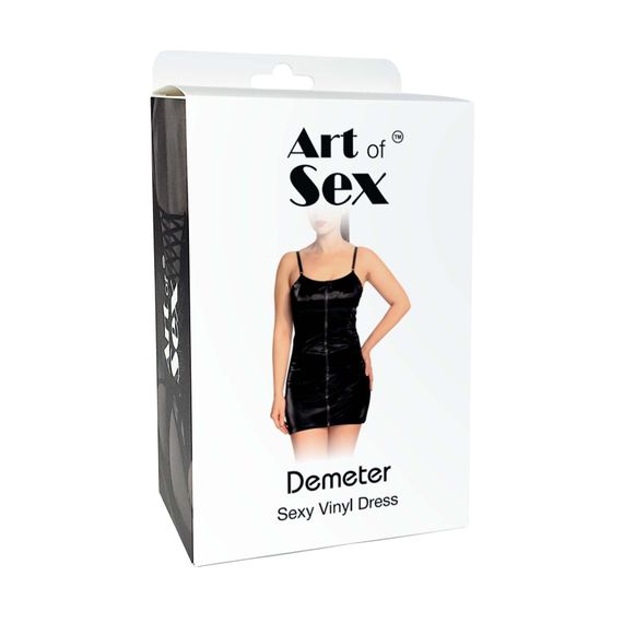 Лакована сукня Art of Sex - Demeter, колір червоний, розмір L | Зображення 2