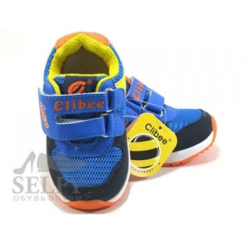 Кросівки F598d.blue-yellow Clibee 25