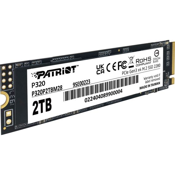 Накопичувач SSD M.2 2280 2TB Patriot (P320P2TBM28) | Зображення 1