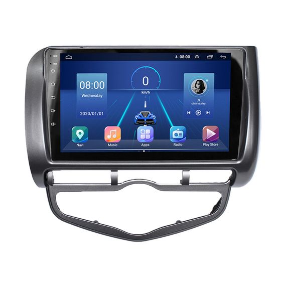 Штатна магнітола 9" Lesko для Honda Jazz I 2001-2005 2/32Gb/ 4G/ Wi-Fi Premium Хонда