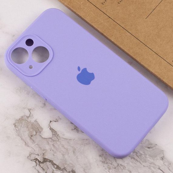 Чохол Silicone Case Full Camera Protective (AA) для Apple iPhone 15 Plus (6.7") Бузковий / Dasheen | Зображення 3
