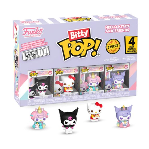 Колекційні міні фігурки серії Sanrio Kuromi набір 4шт