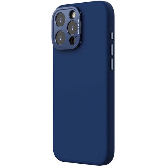 Чохол Silicone Nillkin LensWing Prop Magnetic для Apple iPhone 16 Pro (6.3") Синій / Blue | Зображення 3