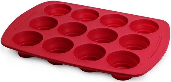 Форма-планшет Kamille для кексів і маффінів зі складними осередками, на 12 кексів | Зображення 1