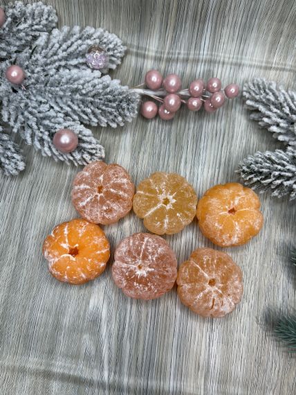 Мило ручной работы « Мандарин чищеный » | Зображення 2