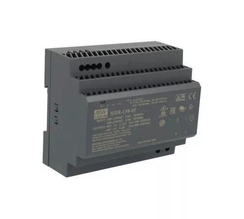 Блок питания на DIN-рейку Mean Well HDR-150-24 (150 Вт, 625 А, 24 В, IP20) серии «HDR»