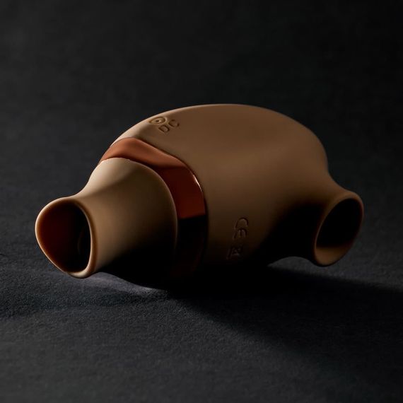 Вакуумний стимулятор для клітора Sweet Em з функцією лизання (рухливий язичок), блакитний Sex Aura | Зображення 4