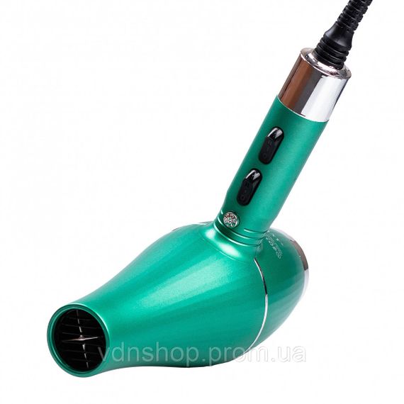 Фен для волос Sokany SK-14009 с двумя концентраторами зеленый | Зображення 2