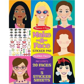 Набор для творчества Melissa&amp;Doug стикеры &quot;Make-up&quot; (MD14195)