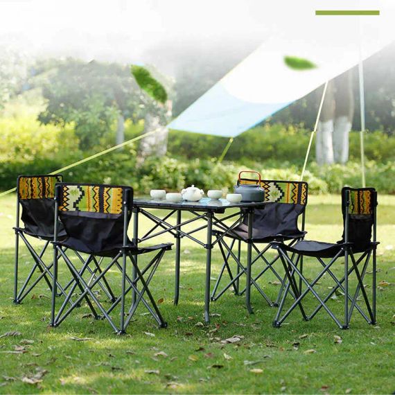 Розкладний набір для пікніка з системою Павук, 4 стільці в сумці | Зображення 4