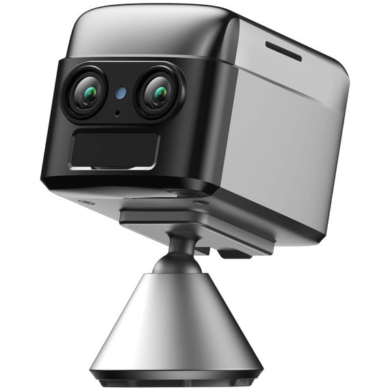 WiFi мини камера видеонаблюдения Camsoy S70W, с двойной линзой и датчиком движения, до 70 дней автономной работы, iOS / Android, FullHD 1080P