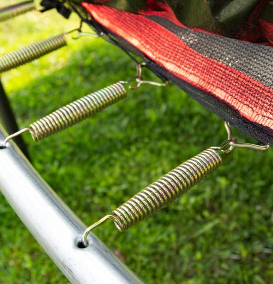 Батут із внутрішньою сіткою inSPORTline Flea PRO 244 см чорний (23878) | Зображення 5