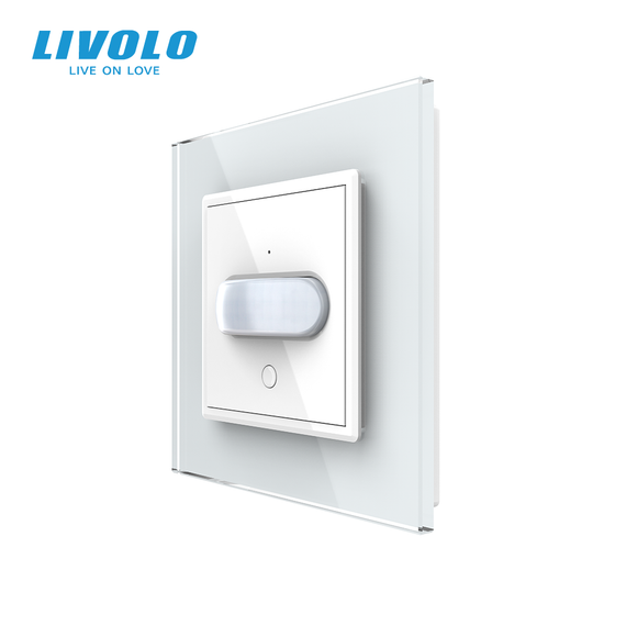 Бездротовий датчик руху LIVOLO білий