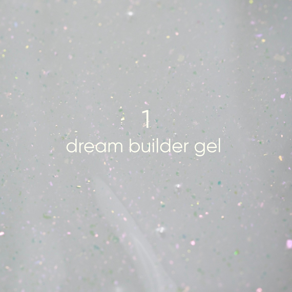 Гель для нарощення нігтів Valeri Dream Builder Gel №01 (молочний) 15мл