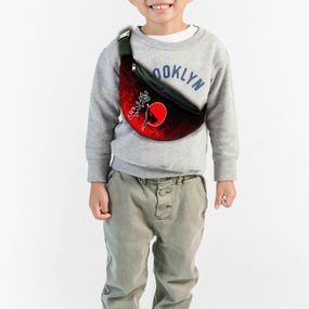 Сумка-бананка дитяча Карате 32х15см, через плече для хлопчика (00290)