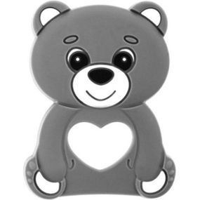 Прорезыватель Akuku силиконовый Медведик (A0460)