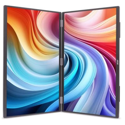 Монитор Acer Dual Portable PD193QEbmiuux (UM.XP3EE.E01) | Зображення 1