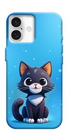 Чохол з картинкою Кошеня для Apple iPhone 16 Plus