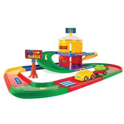 Игровой набор Wader Play Tracks Garage – гараж 2 этажа (53010) | Зображення 1