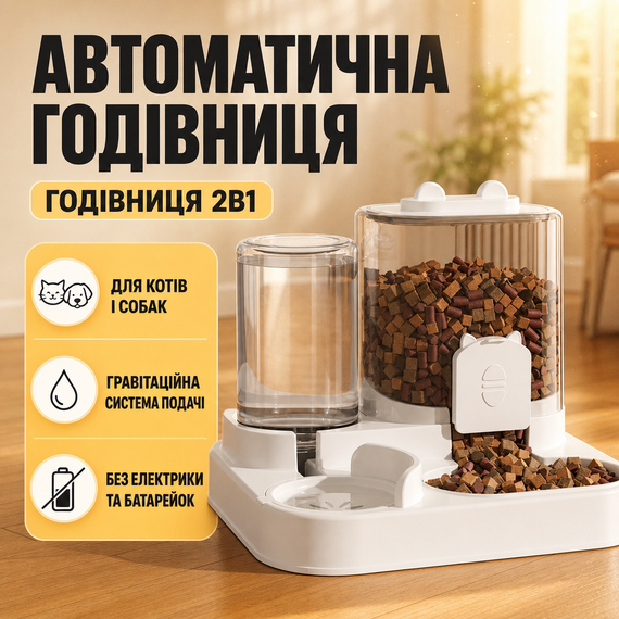 Автоматична Годівниця 2в1