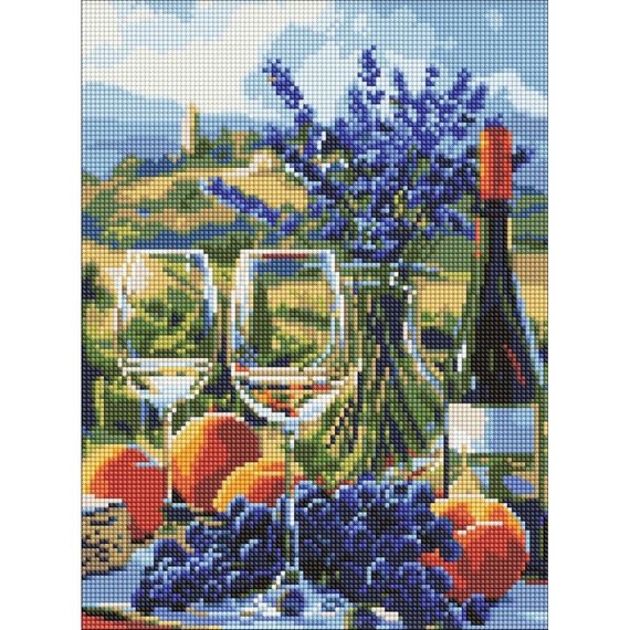 Алмазна мозаїка "Італійська насолода" ©art_selena_ua AMO8093, 30х40 см