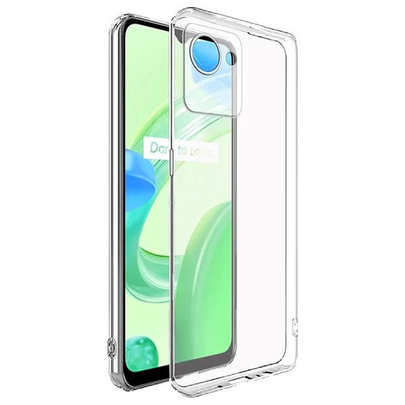 TPU чехол Epic Transparent 1,5mm Full Camera для Realme C30 Бесцветный (прозрачный)