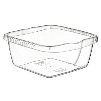 Таз Irak Plastik Квадратный Прозрачный 15 л (5234) - Топ Продаж!