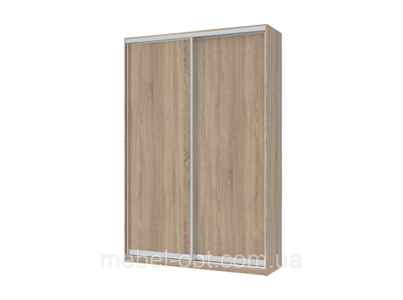Шафа купе Сіті Лайт Doros Дуб Сонома 2 ДСП 150х45х225 (42002013)