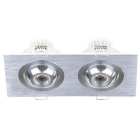 Светильник точечный LED-101/2x1W AL
