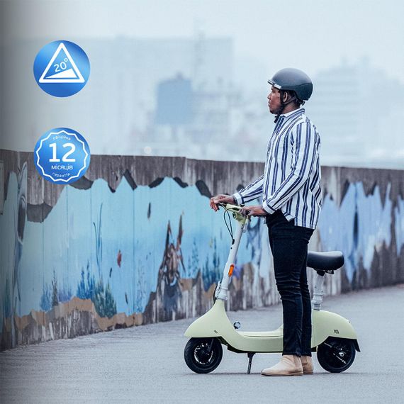 Електросамокат з сидінням OKAI Ceetle PRO EA10C Mint Green | Зображення 5