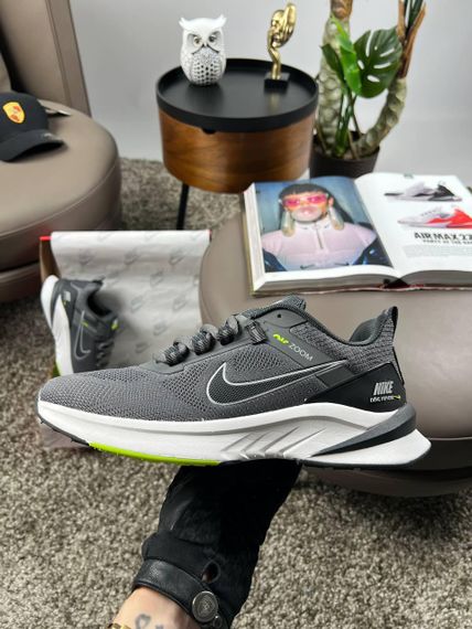 Чоловічі кросівки Air Zoom Dark Grey Black  (текстиль) A4080