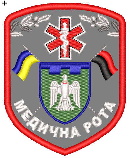 Шеврон Медична рота | Зображення 4