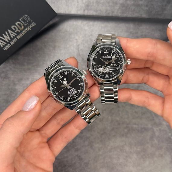 Жіночий годинник Awarder 035 Київ II Silver-Black | Зображення 4