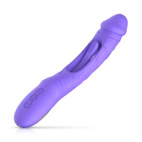 Вибратор Good Vibes Only - Flax Vibrating Dildo with G-Spot Stimulator