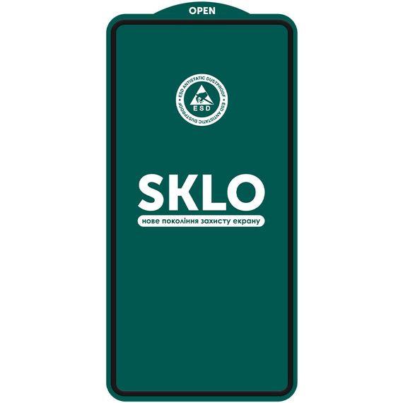 Захисне скло SKLO 5D (тех.пак) для Xiaomi 17T Чорний
