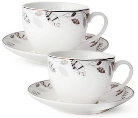 Чайний сервіз "Патіо" 280мл на 4 особи, фарфоровий