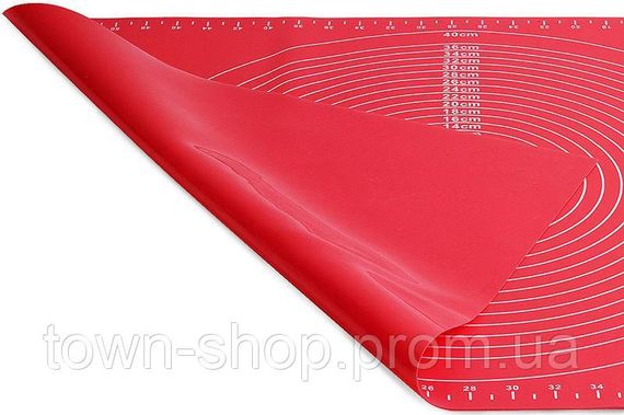 Коврик силиконовый Kamille Vincennes 60х45см с разметкой для раскатки теста и выпечки KM-7786 | Зображення 1