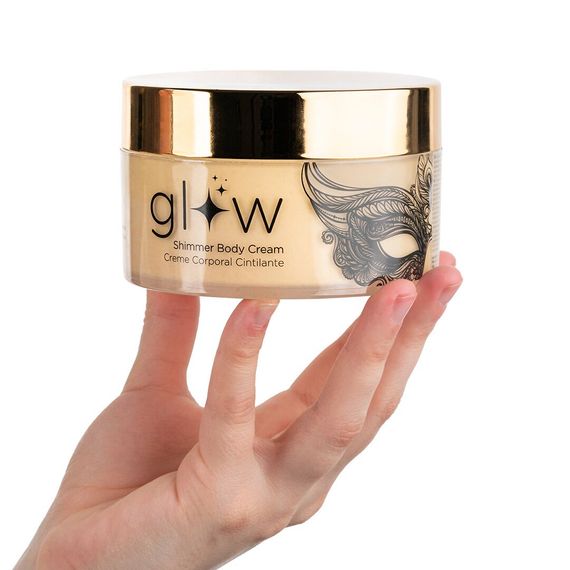Крем-шимер для тіла Orgie – Glow Shimmering Body Cream (250 мл), чуттєвий аромат, зволоження | Зображення 1