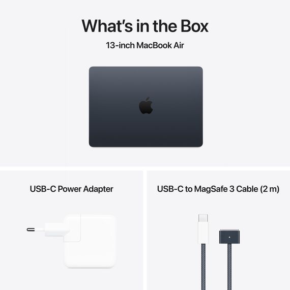 Ноутбук Apple MacBook Air 13 M4 A3240 Midnight (MW133UA/A) | Зображення 8
