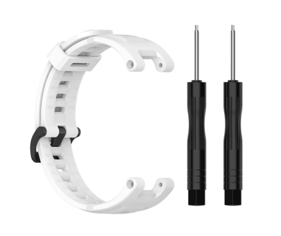 Силіконовий ремінець Primolux для смарт годинника Xiaomi Amazfit T-Rex (A1918) / T-Rex Pro (A2013) - White | Зображення 1