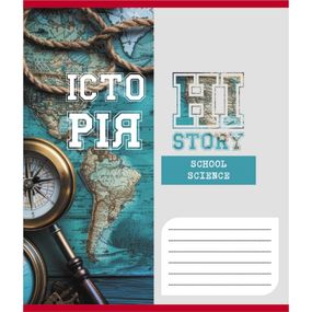 Тетрадь общая "Школьные предметы" 048-590128K-5 в клеточку, 48 листов