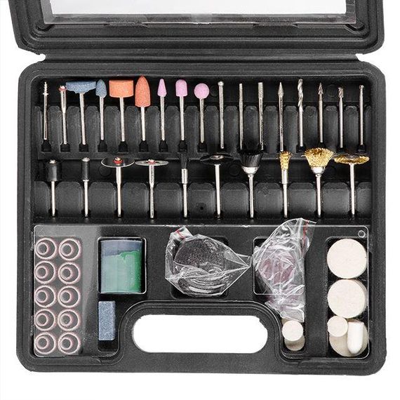 Комплект аксесуарів для гравера WT-0516, DT-0517, 100 од. INTERTOOL BT-0013 | Зображення 2