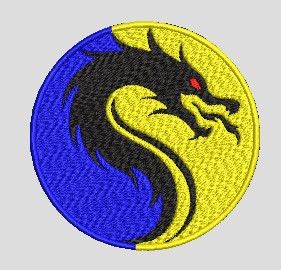 Шеврон Інь Янь Прапор України
