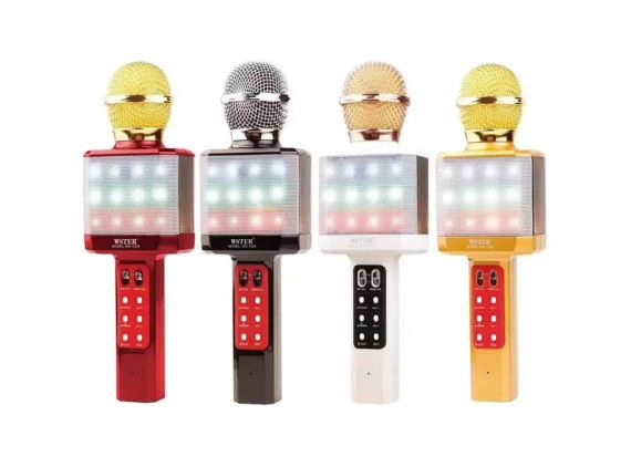 Бездротовий Bluetooth мікрофон WS-1828 Мікрофон із вбудованим динаміком